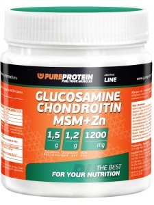 Glucosamine Chondroitin MSM+Zn (100г)